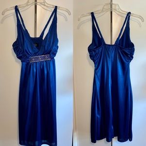 Junior Navy Prom dress sz M
